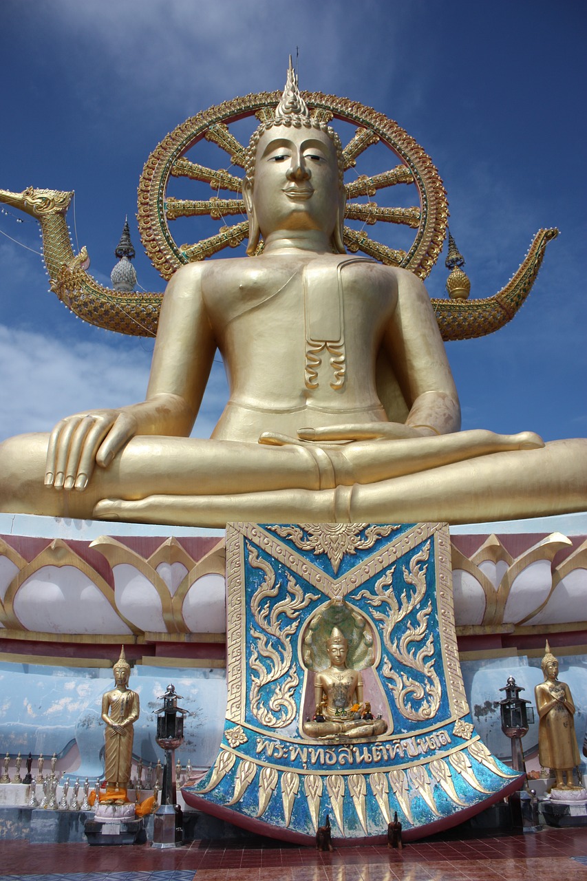 Image - koh samui buddha sky thailand