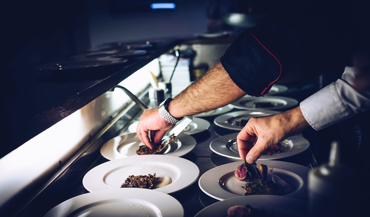 Image - chef cook plate dish meat