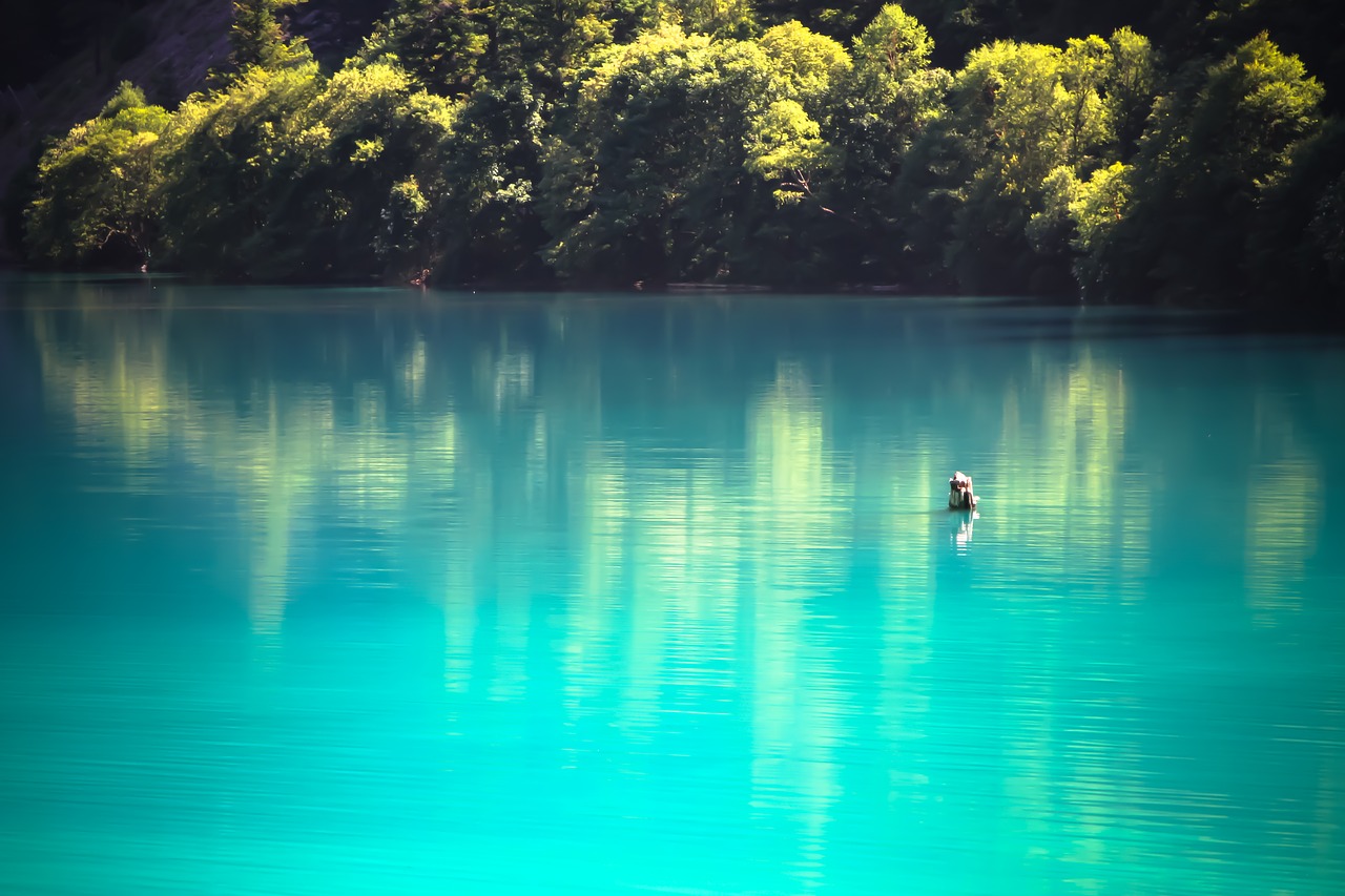 Image - nature landscape water river lake