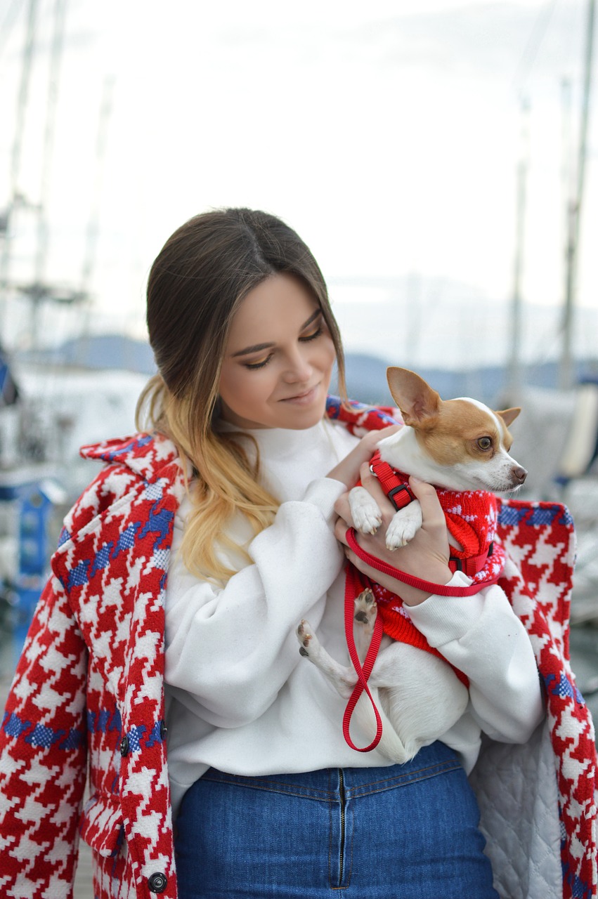 Image - people girl woman dog puppy pet
