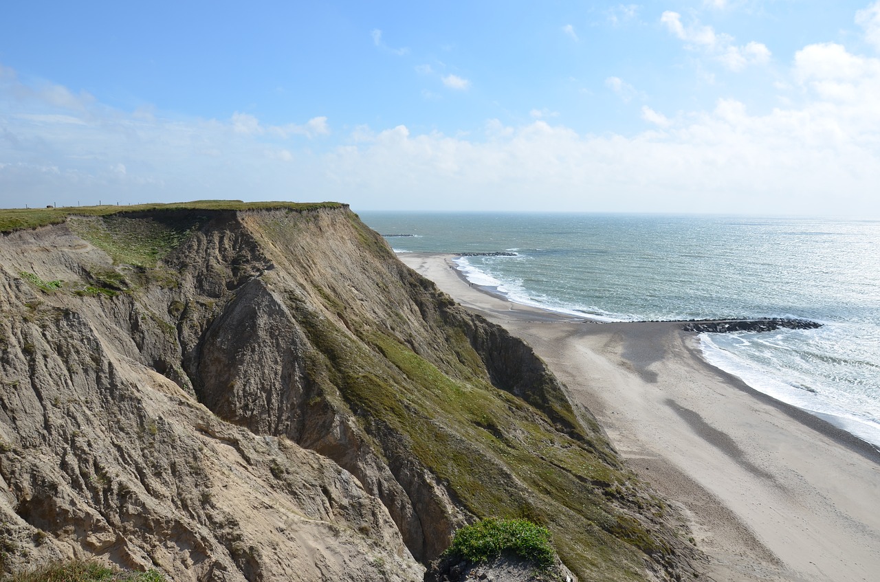 Image - denmark cliff north sea scandinavia