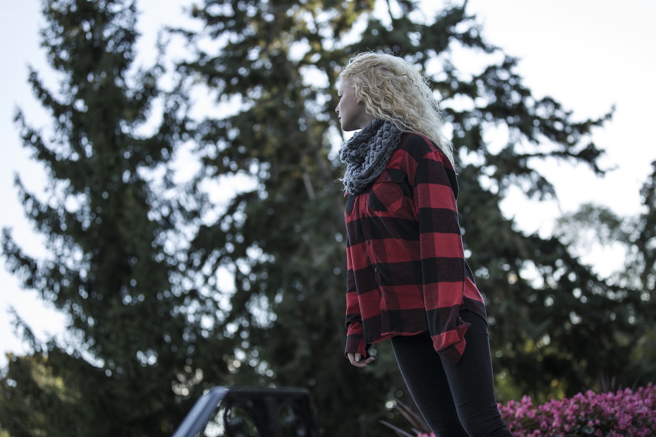 Image - nature landscape people woman
