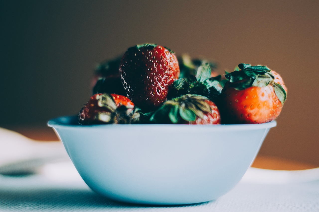 Image - strawberry food crops fruits red