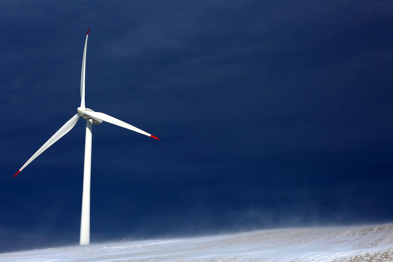 Image - windmill dark mountain air travel