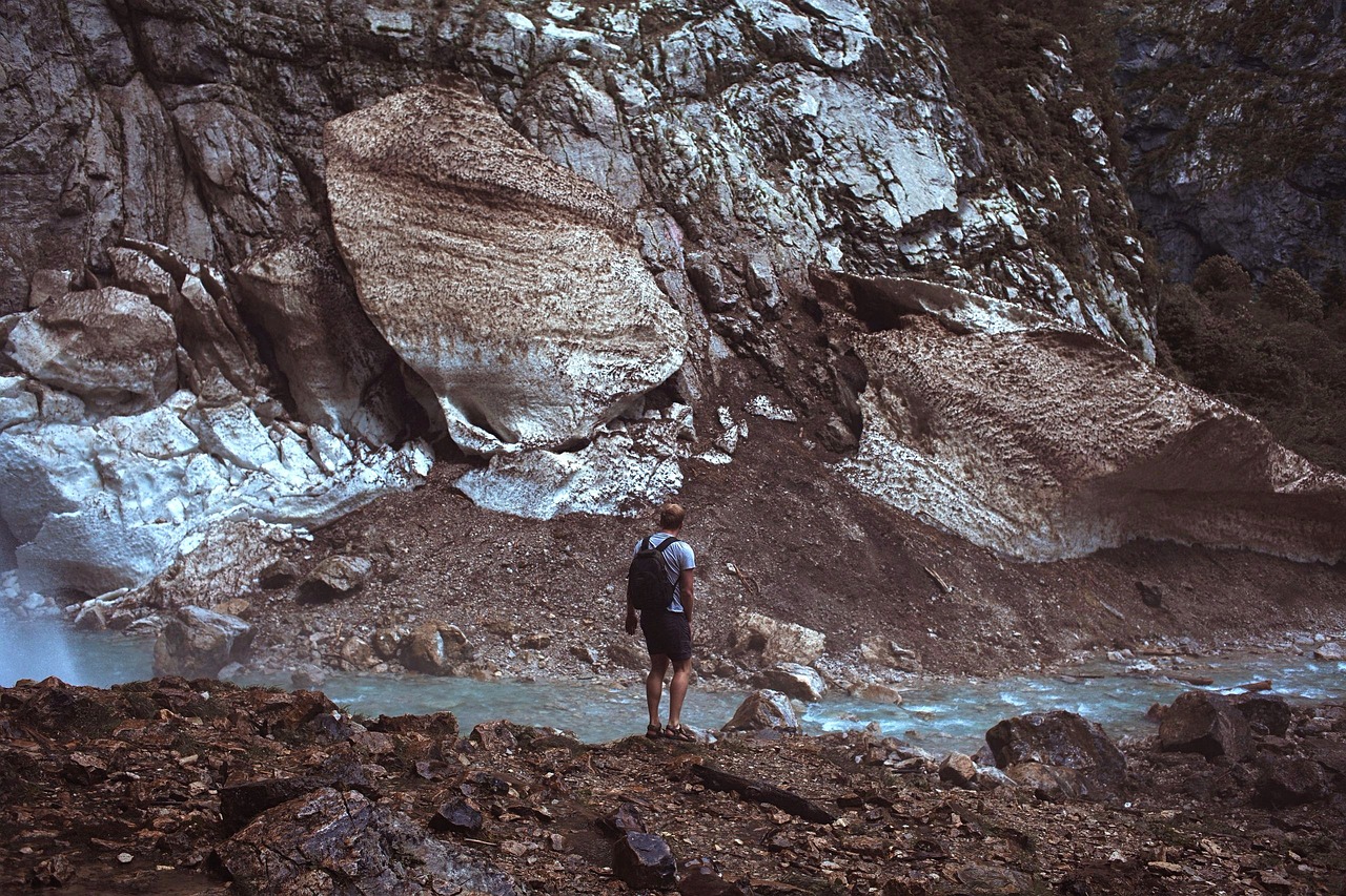 Image - rock mountain valley highland