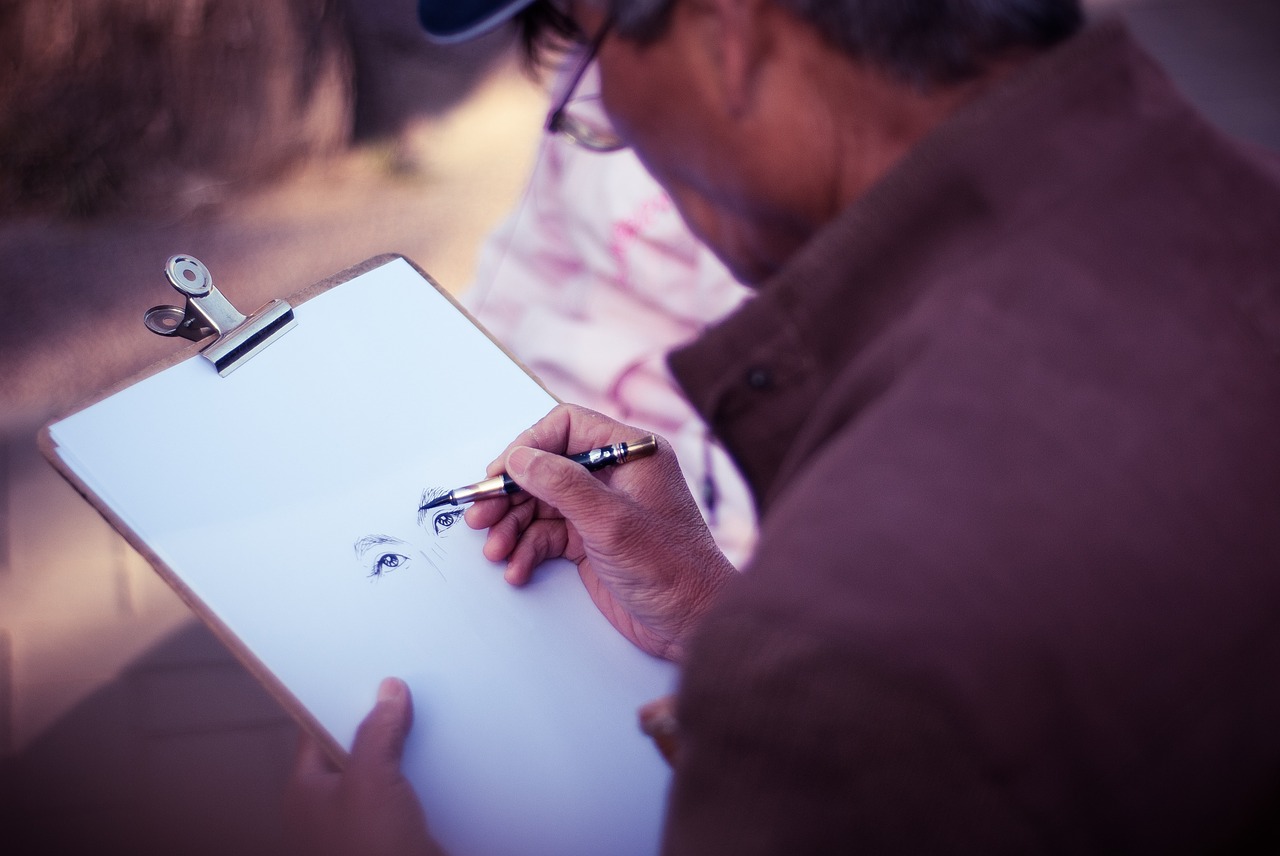 Image - people old elderly man pen paper
