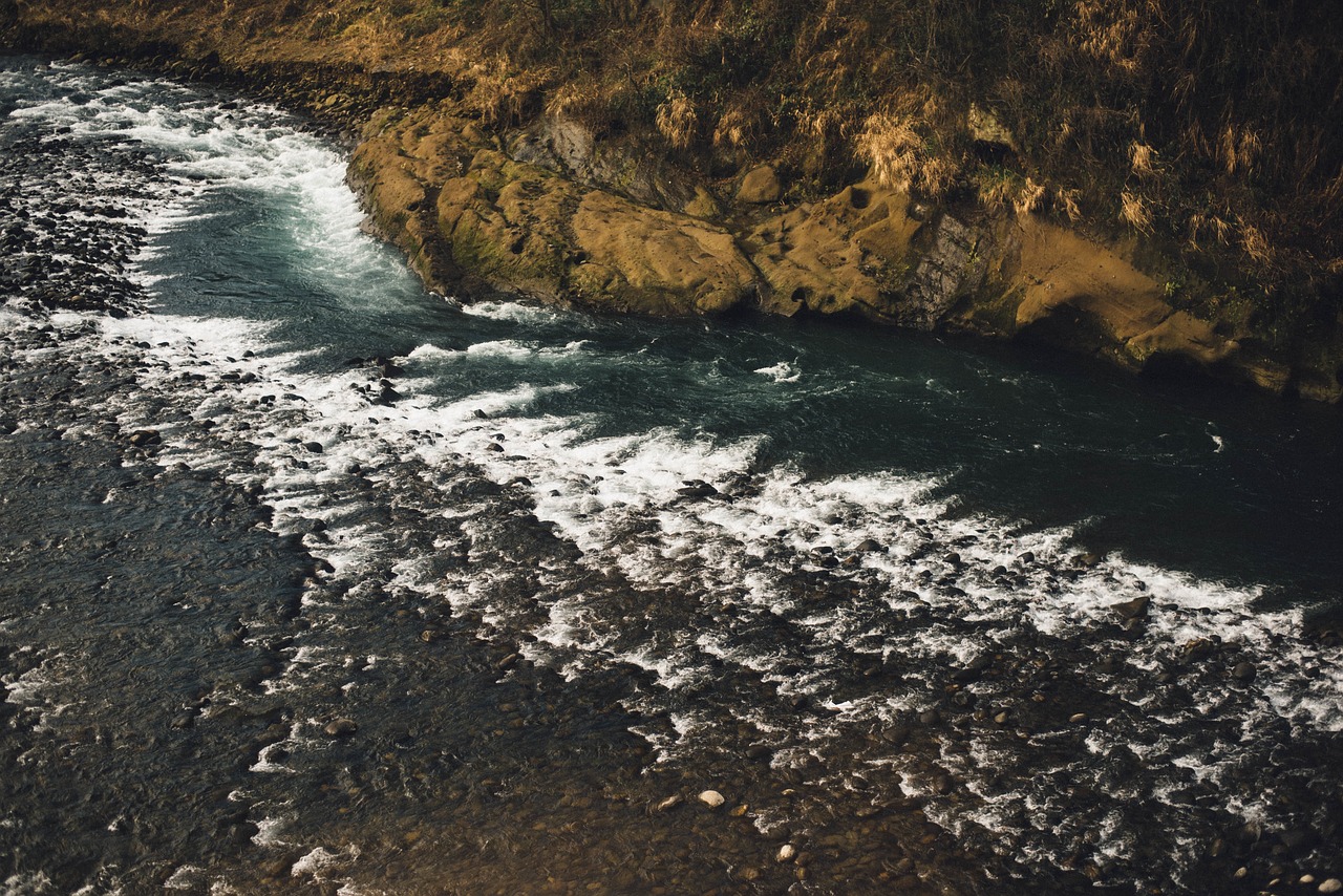 Image - water liquid river riverside rocks