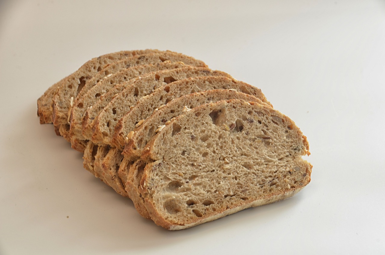 Image - bread food snack slice oat meal
