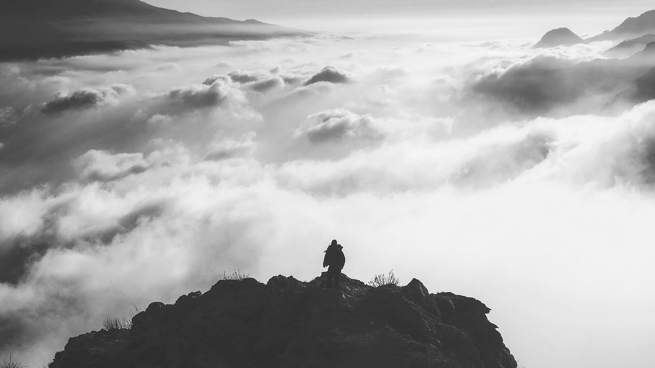 Image - nature landscape mountain clouds