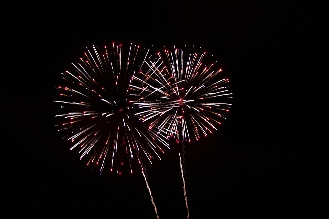 Image - fireworks still light show flames