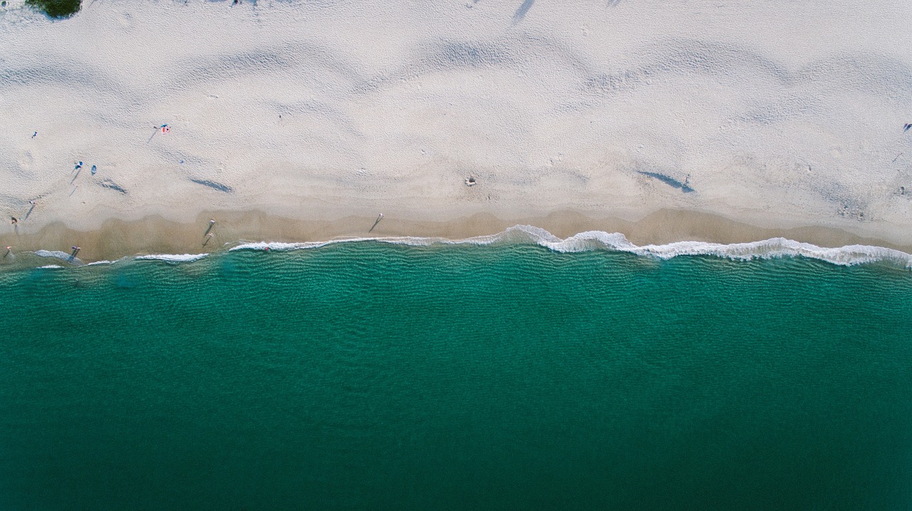 Image - sea ocean beach summer aerial