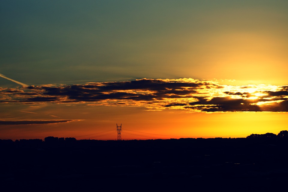 Image - nature landscape clouds sky grass