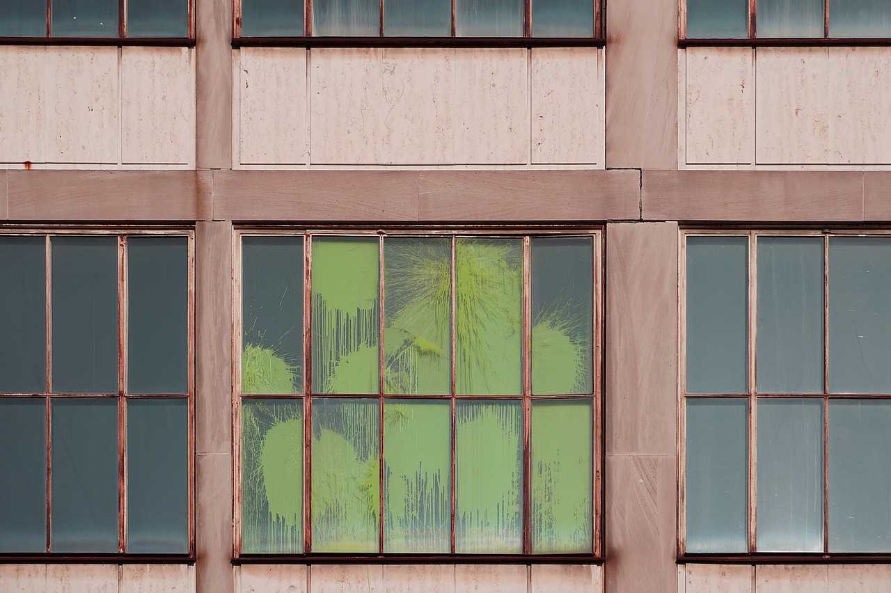 Image - window panes wooden glass paint