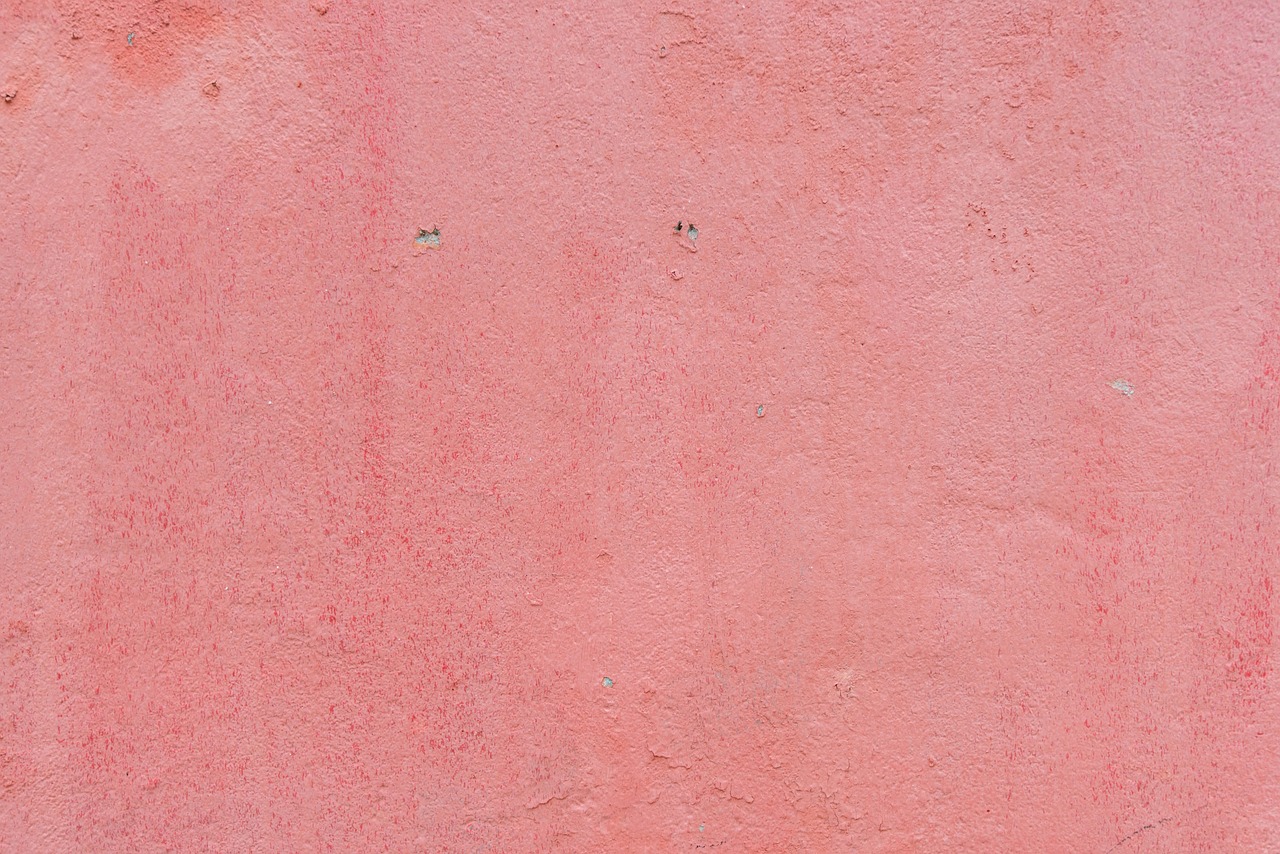 Image - wall paint pink simple crack