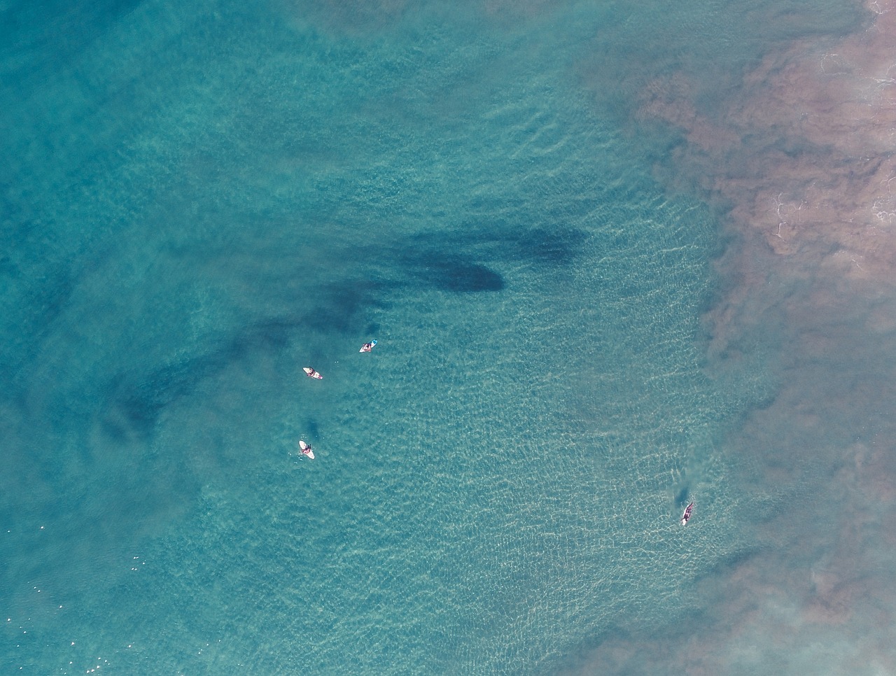 Image - aerial sea ocean nature blue boat