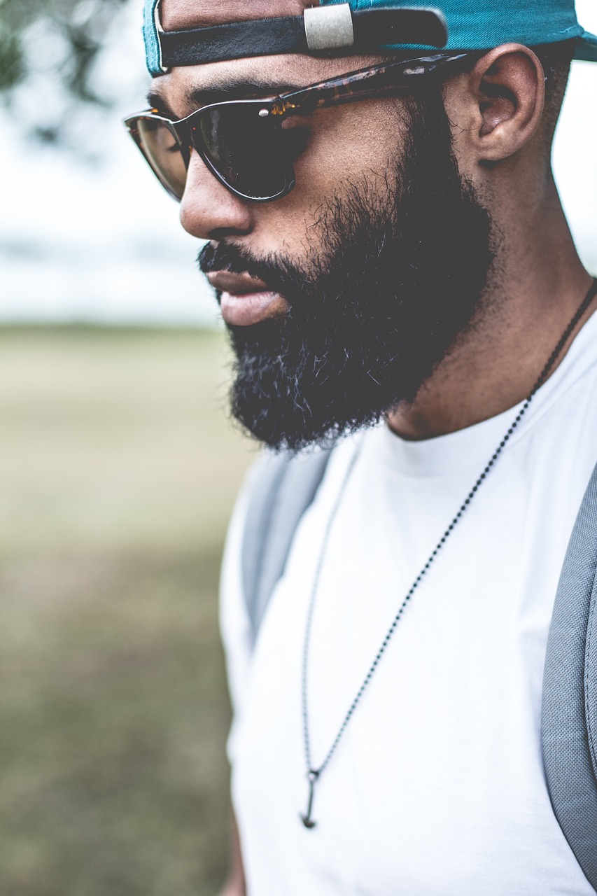 Image - guy man fashion backpack beard