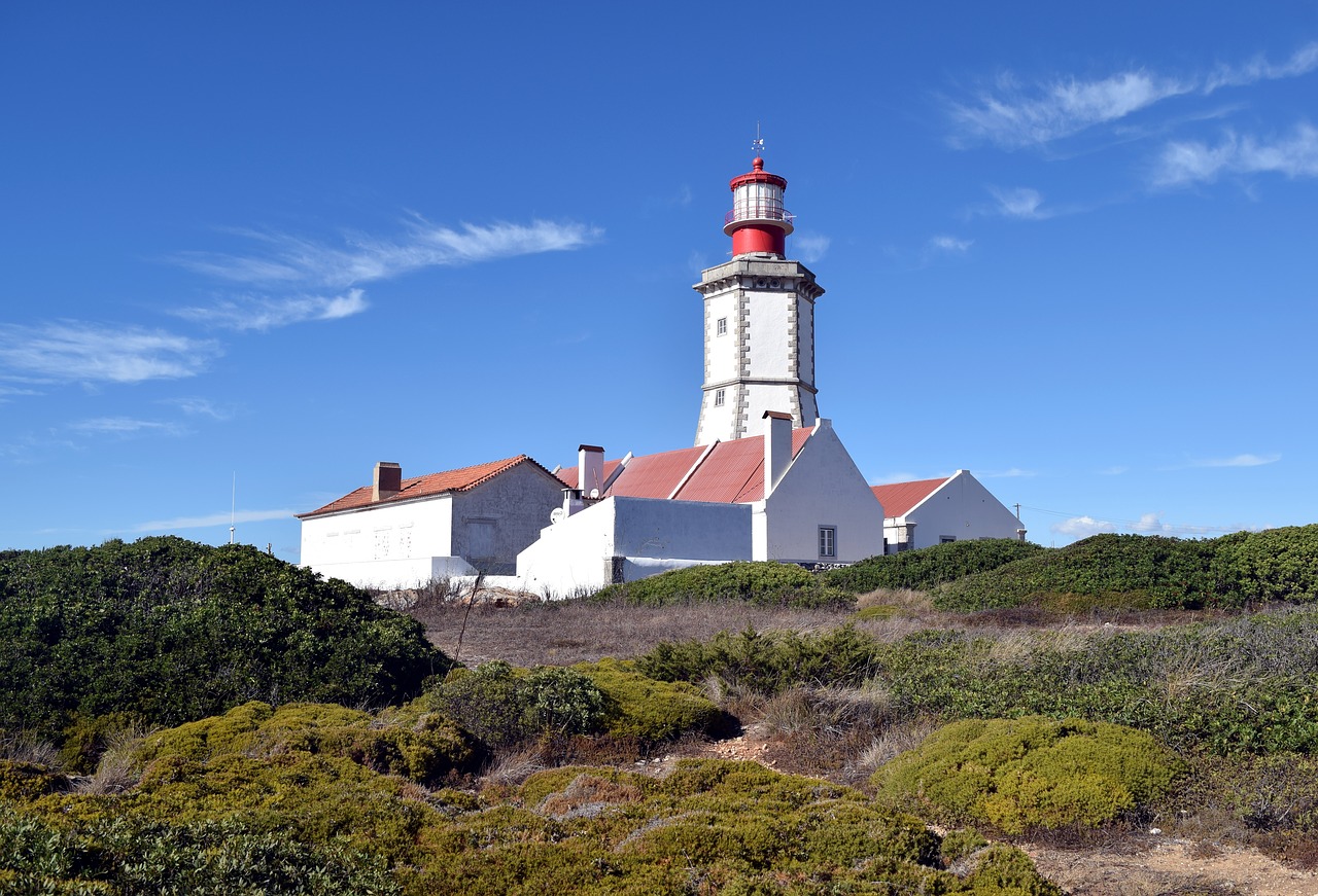 Image - portugal lighthouse sky blue sky