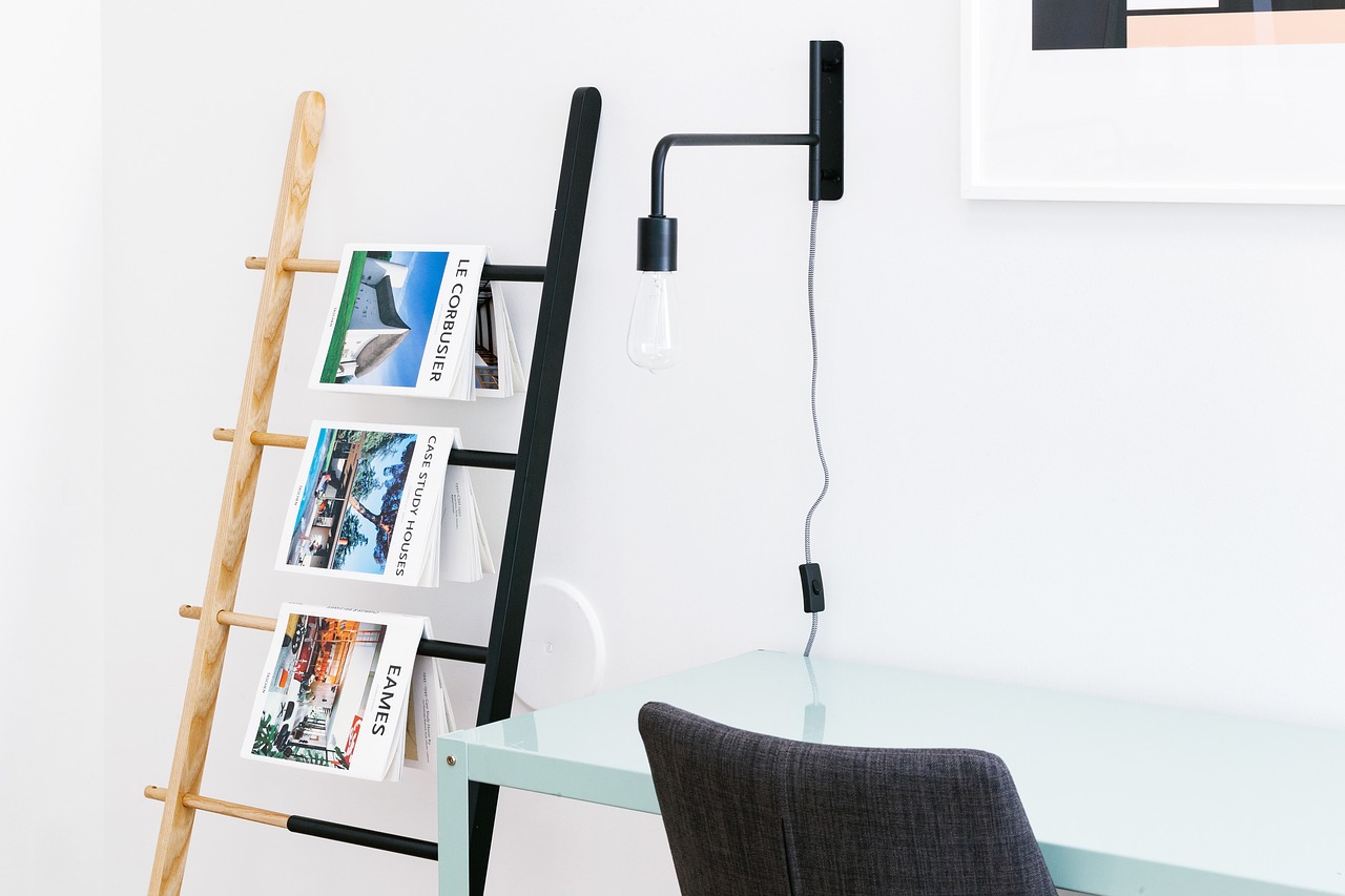 Image - magazines newspaper rack interior