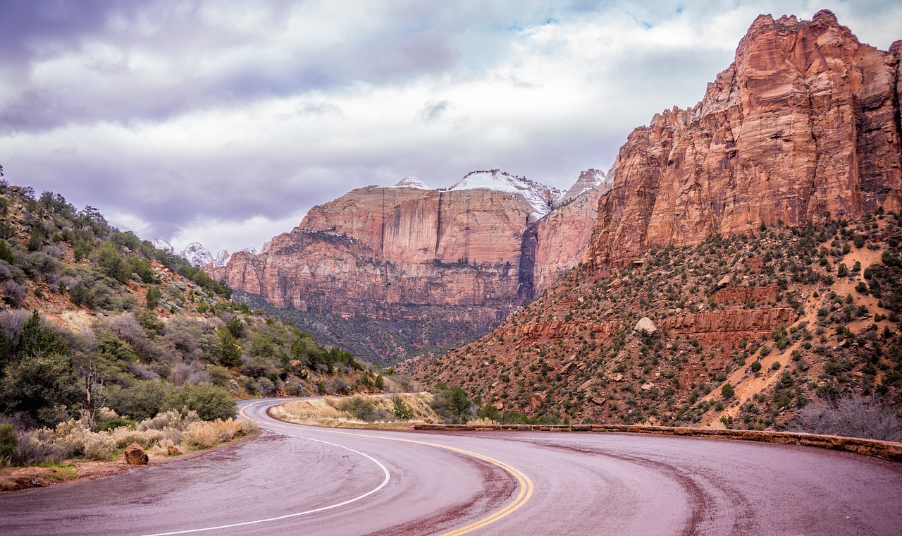 Image - nature landscape mountain clouds