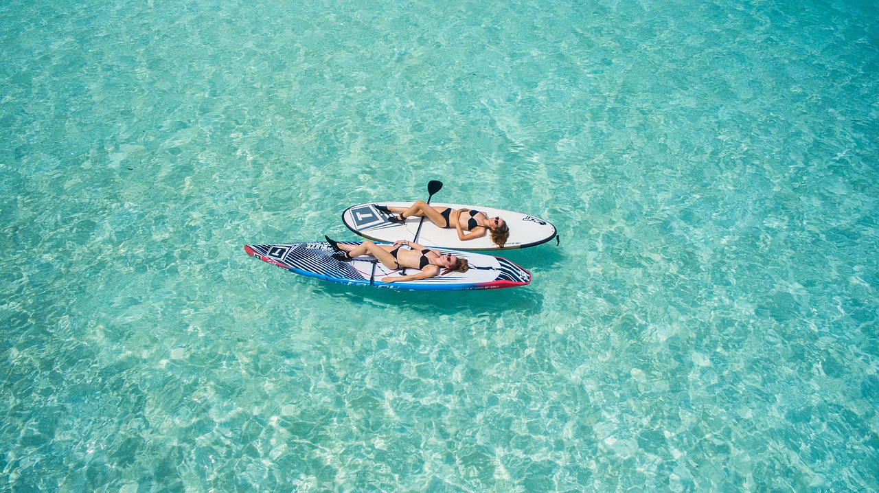 Image - aerial water ocean sea beach