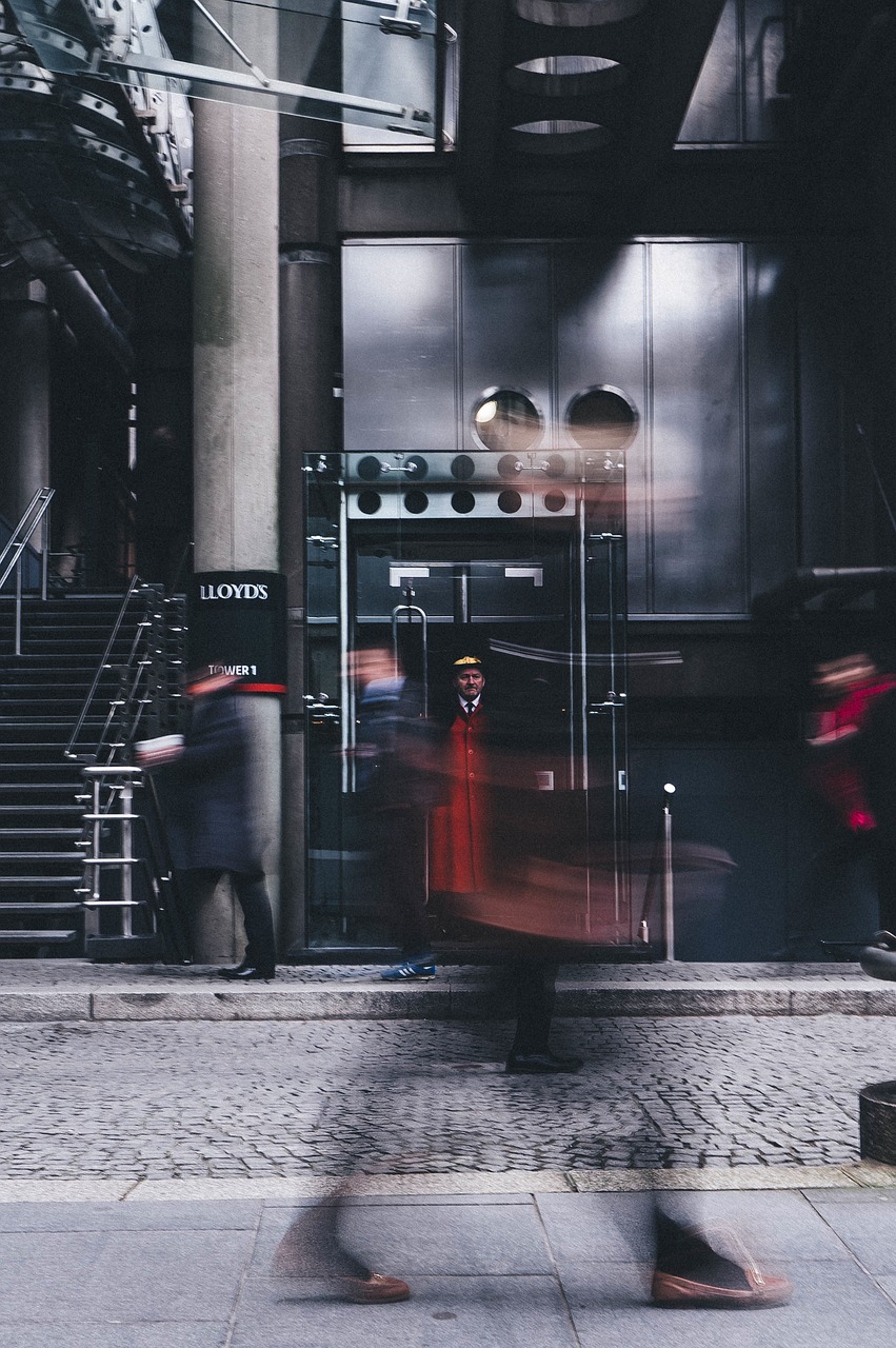 Image - people street long exposure