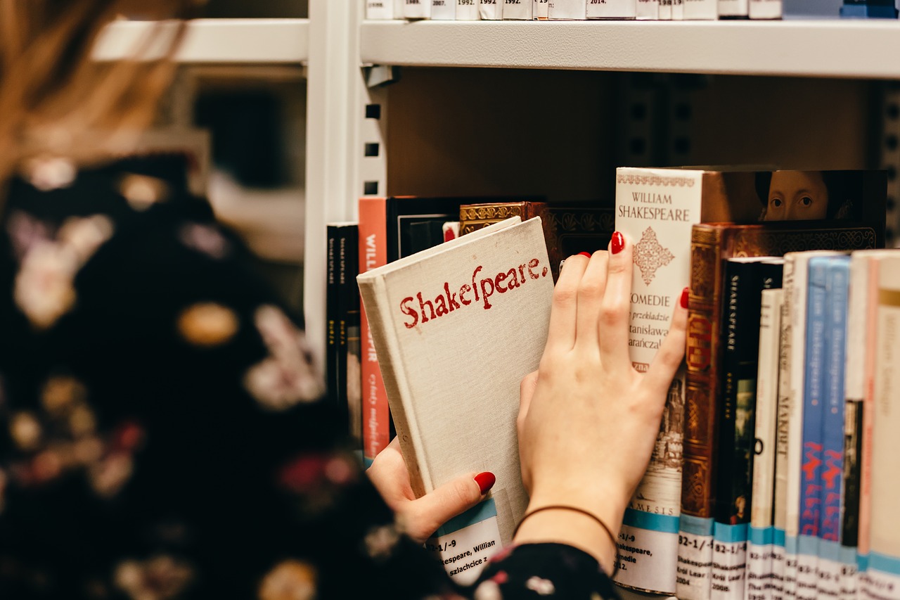 Image - book shelf library school