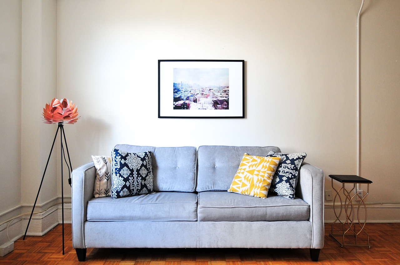 Image - house interior design couch sofa