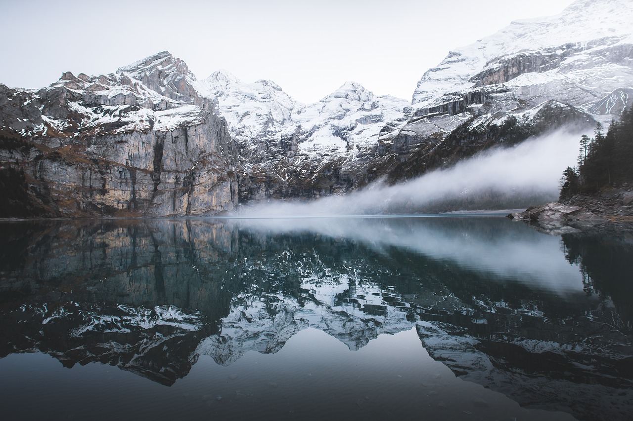 Image - mountain valley highland landscape