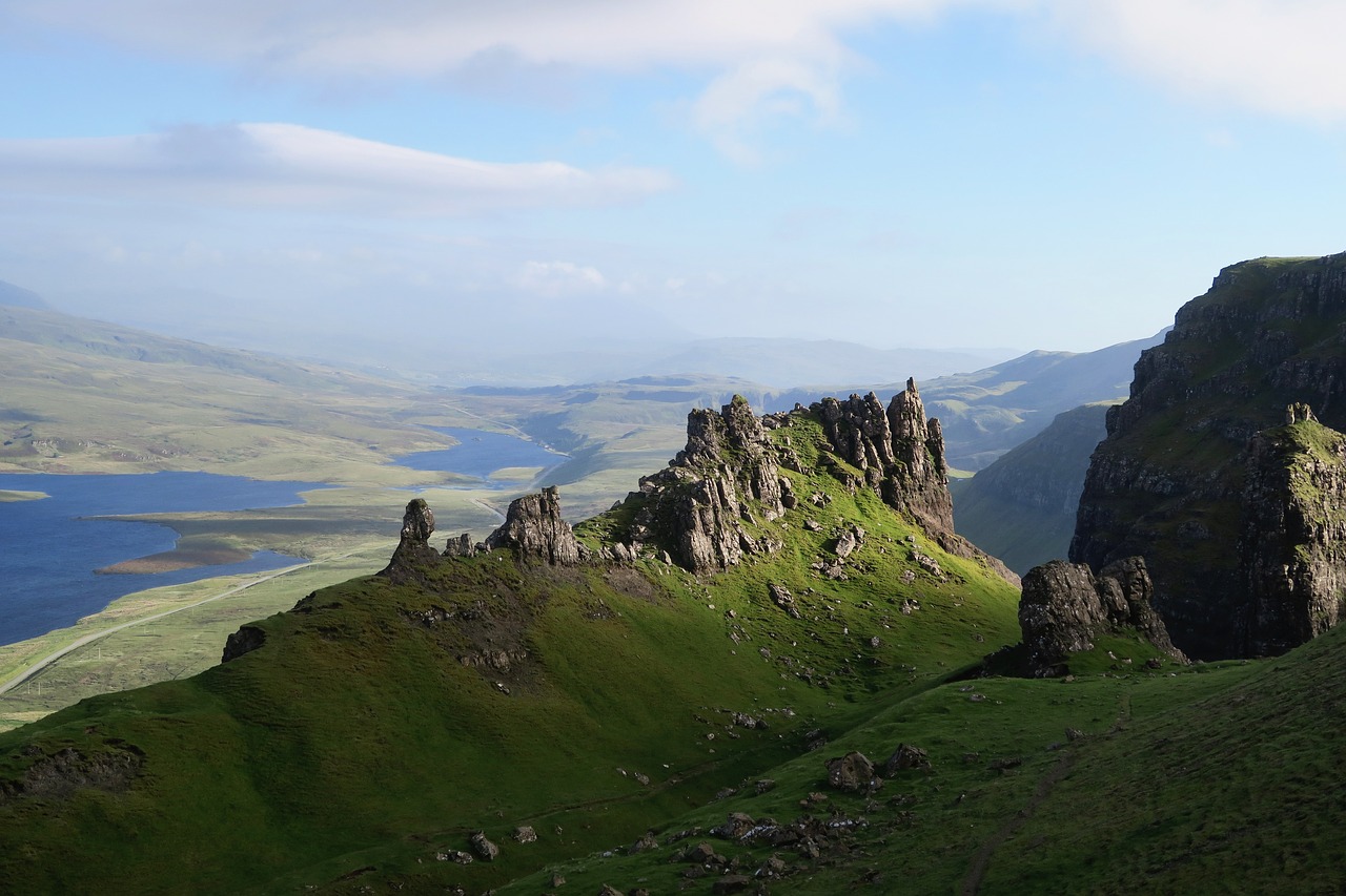 Image - green grass highland mountain