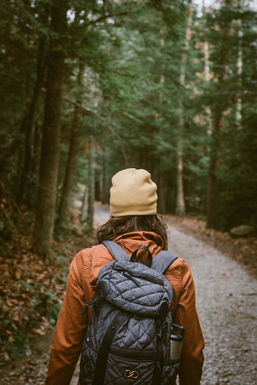 Image - backpack people hiking walking