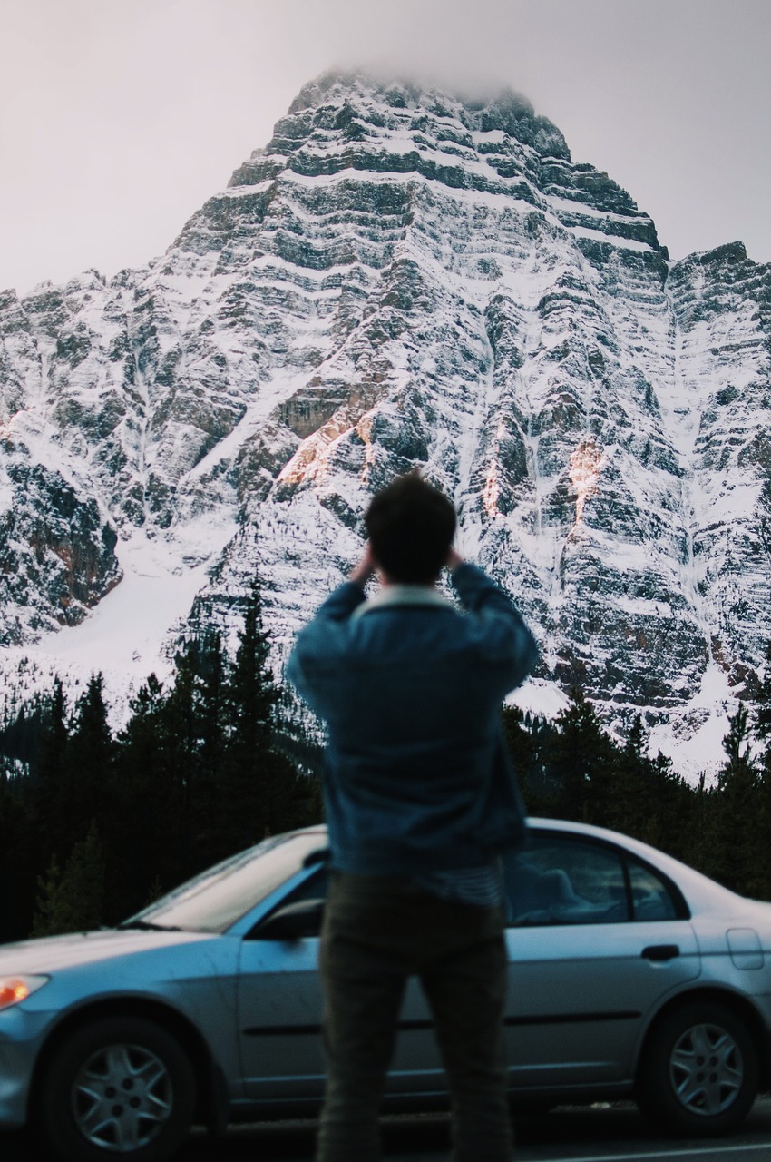 Image - people man alone guy back car