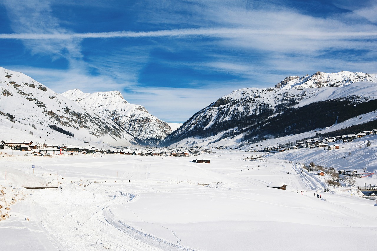 Image - mountain highland snow winter