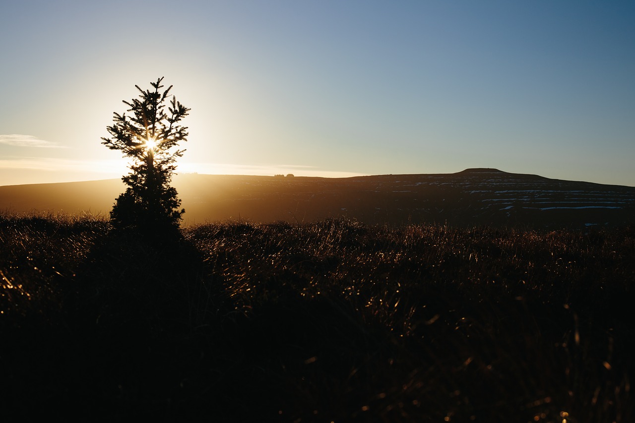 Image - mountain highland sunrise sunshine