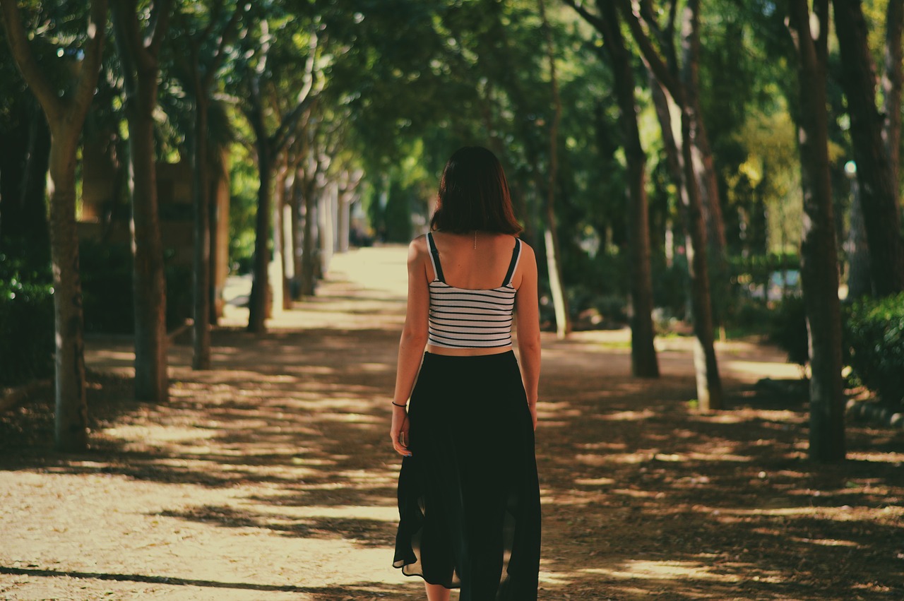 Image - people woman girl female walking