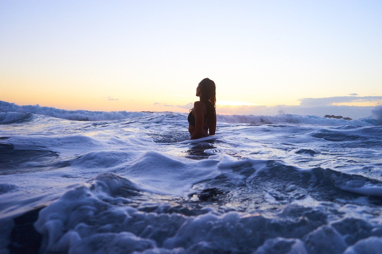 Image - sea ocean water waves nature