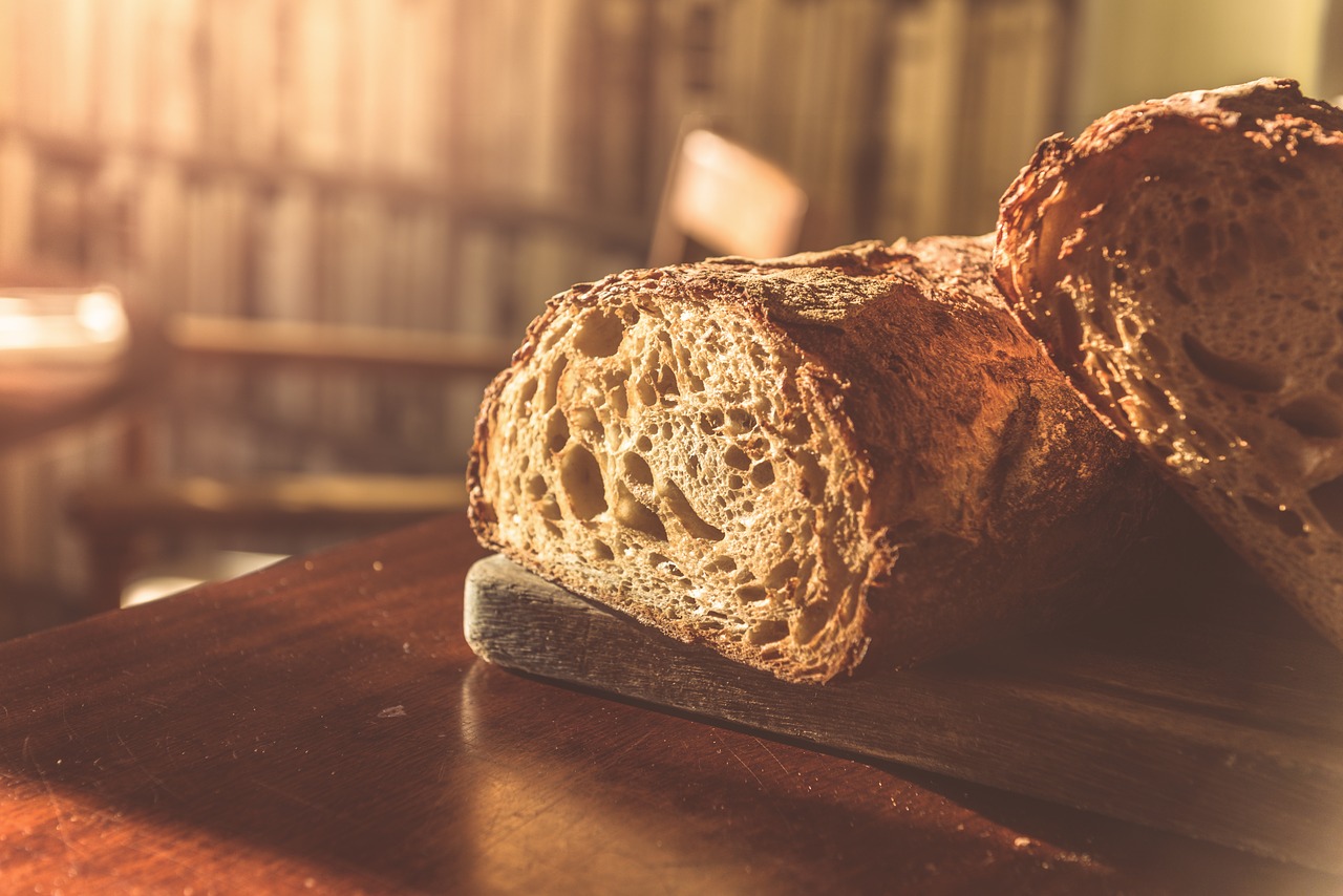 Image - bread food bake bakery wooden