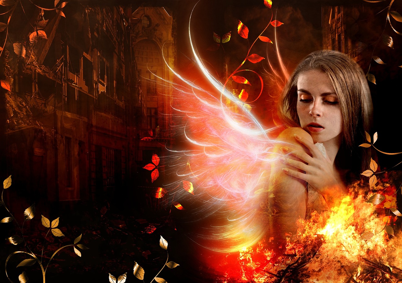 Image - wings fire hot red swirls magic