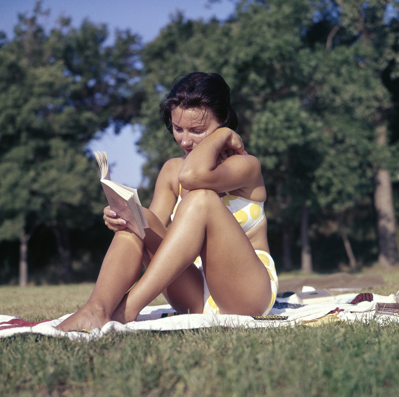 Image - people woman girl female swimsuit