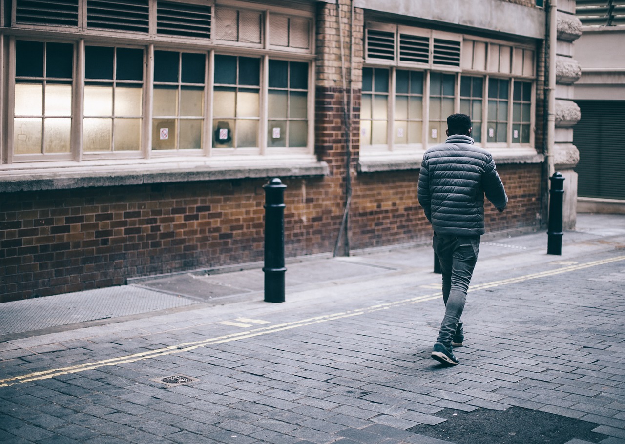 Image - people man male guy walking alone