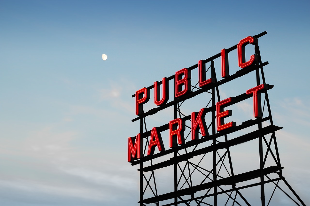 Image - blue sky clouds billboard font
