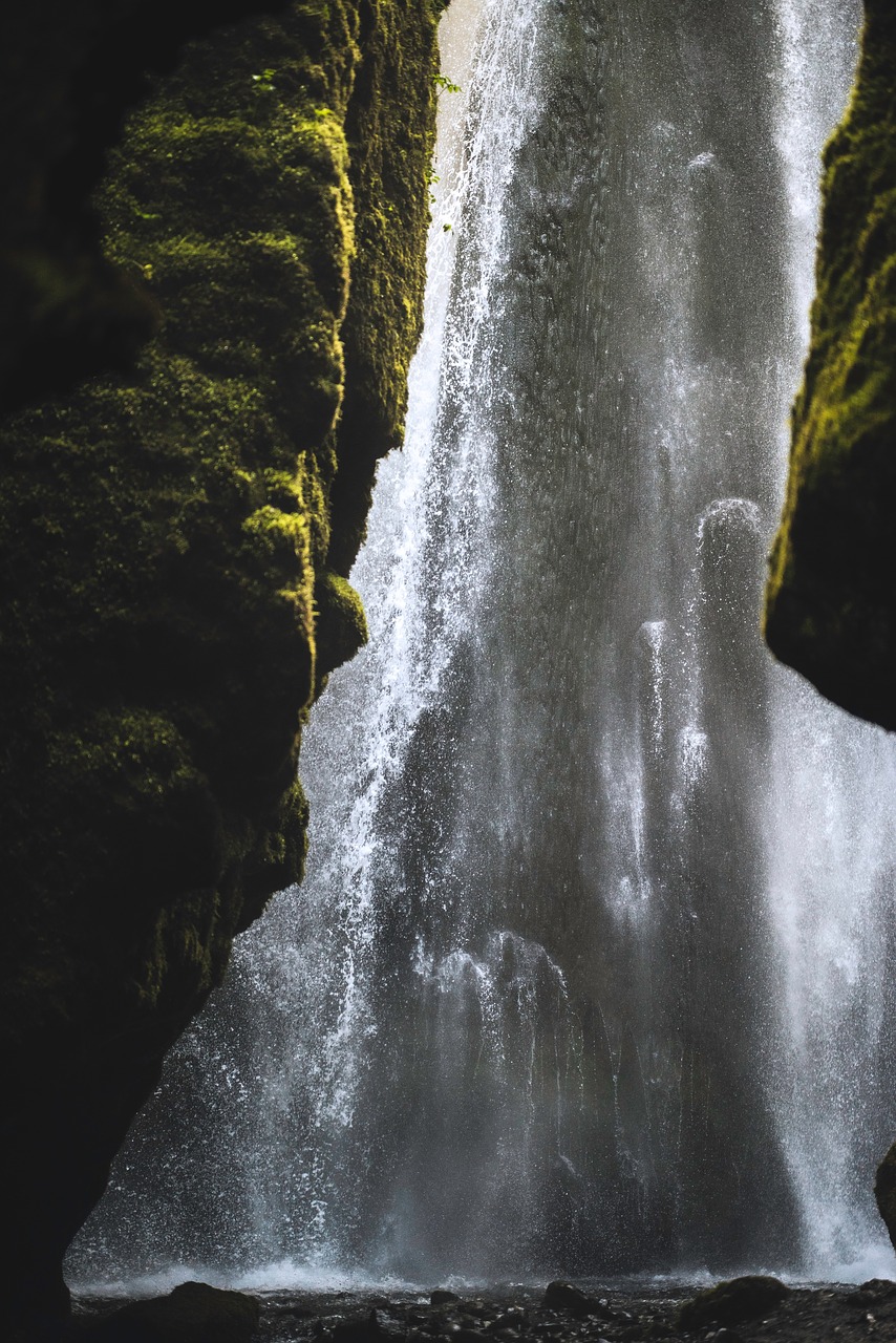 Image - falls water ocean river lake rock