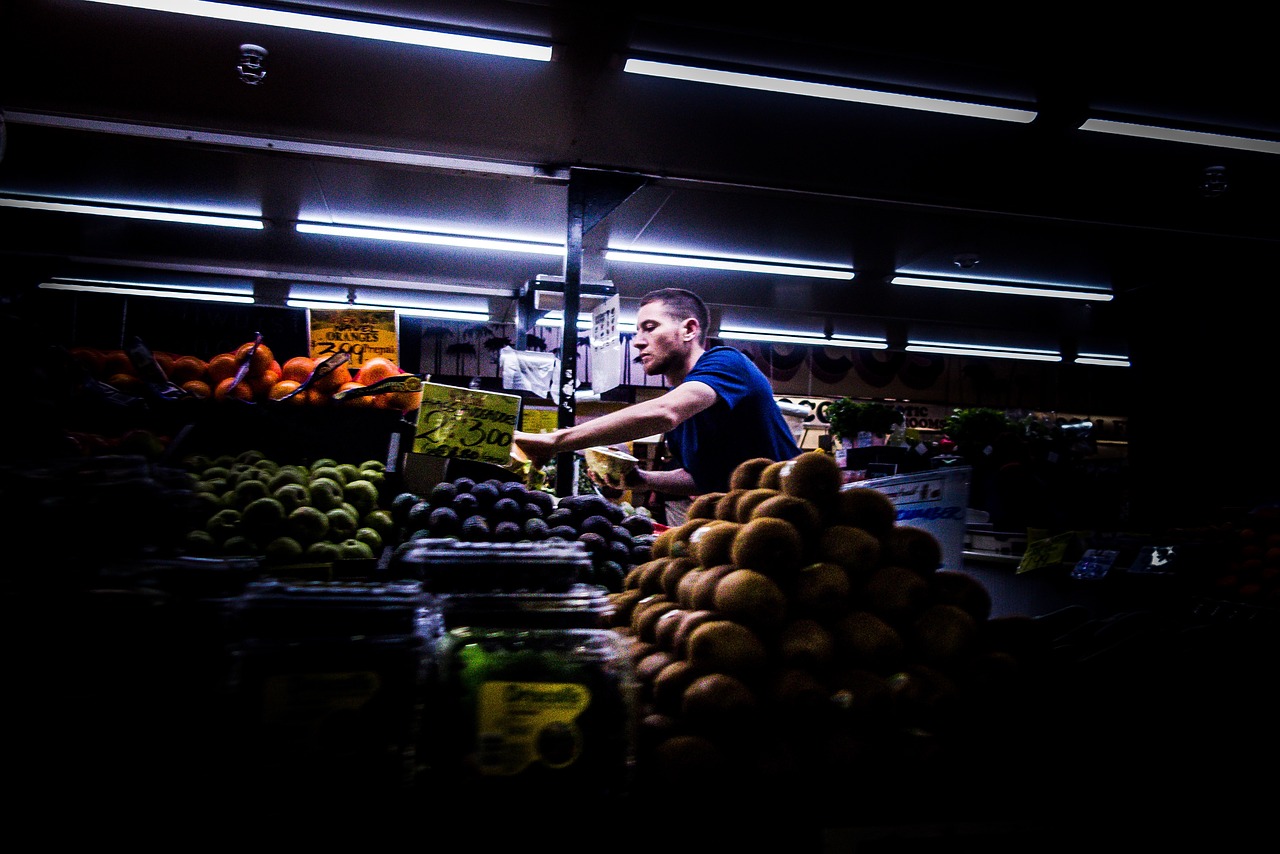 Image - people man guy alone market