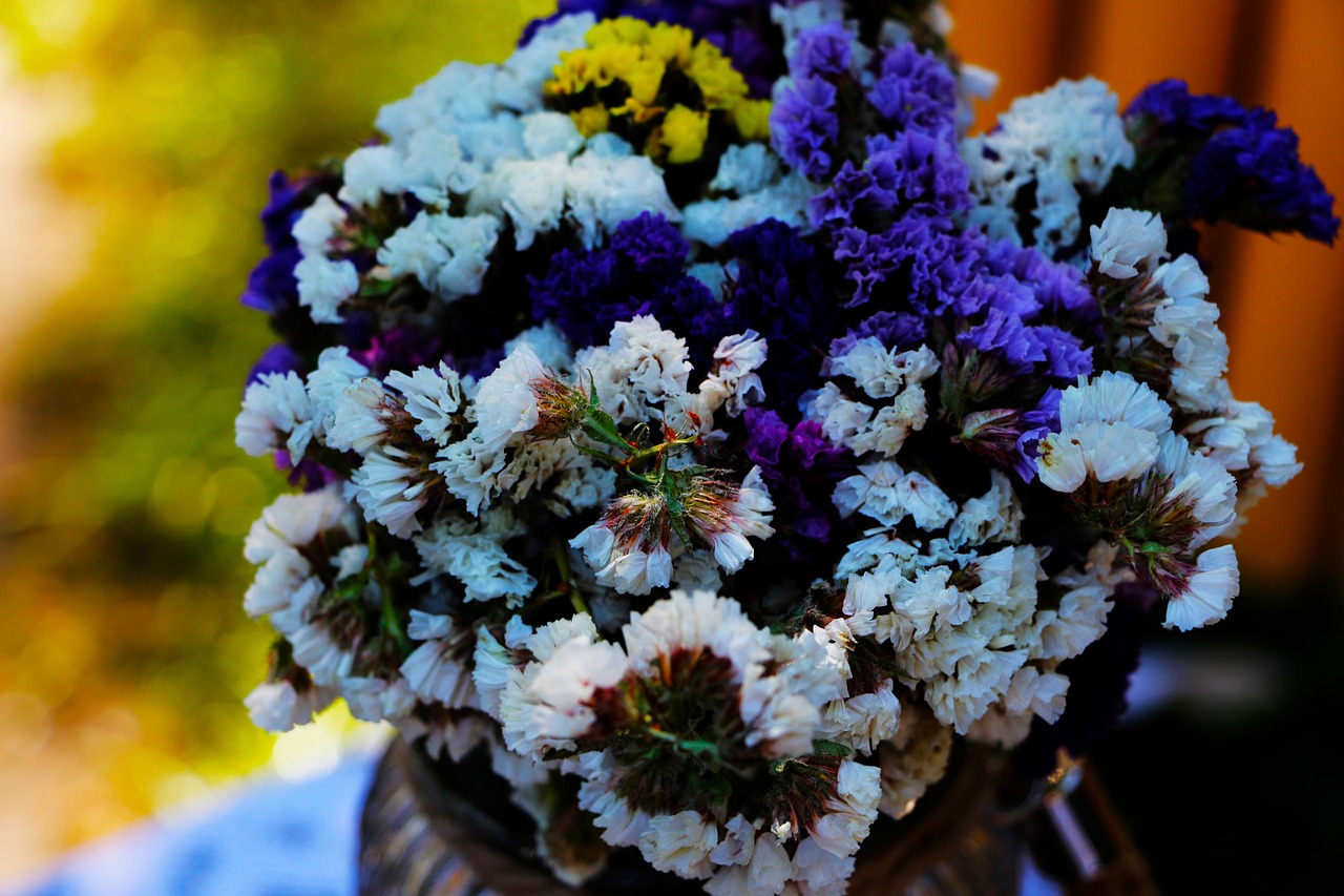 Image - colorful petal bunch flower vase