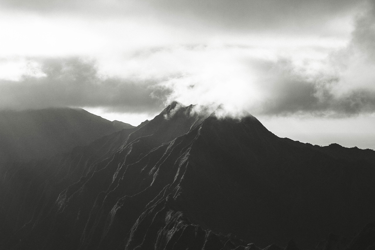 Image - mountain volcano smoke nature