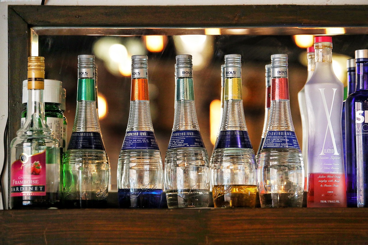 Image - bottle beverage drink display bar