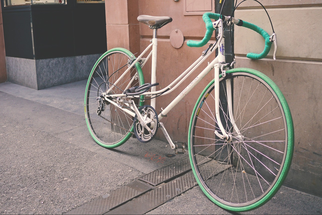 Image - bike bicycle wall street