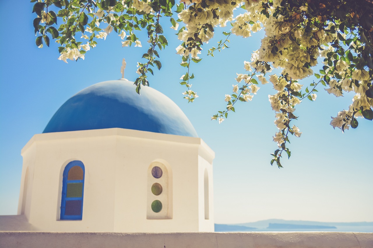 Image - blue sky cloud dome building