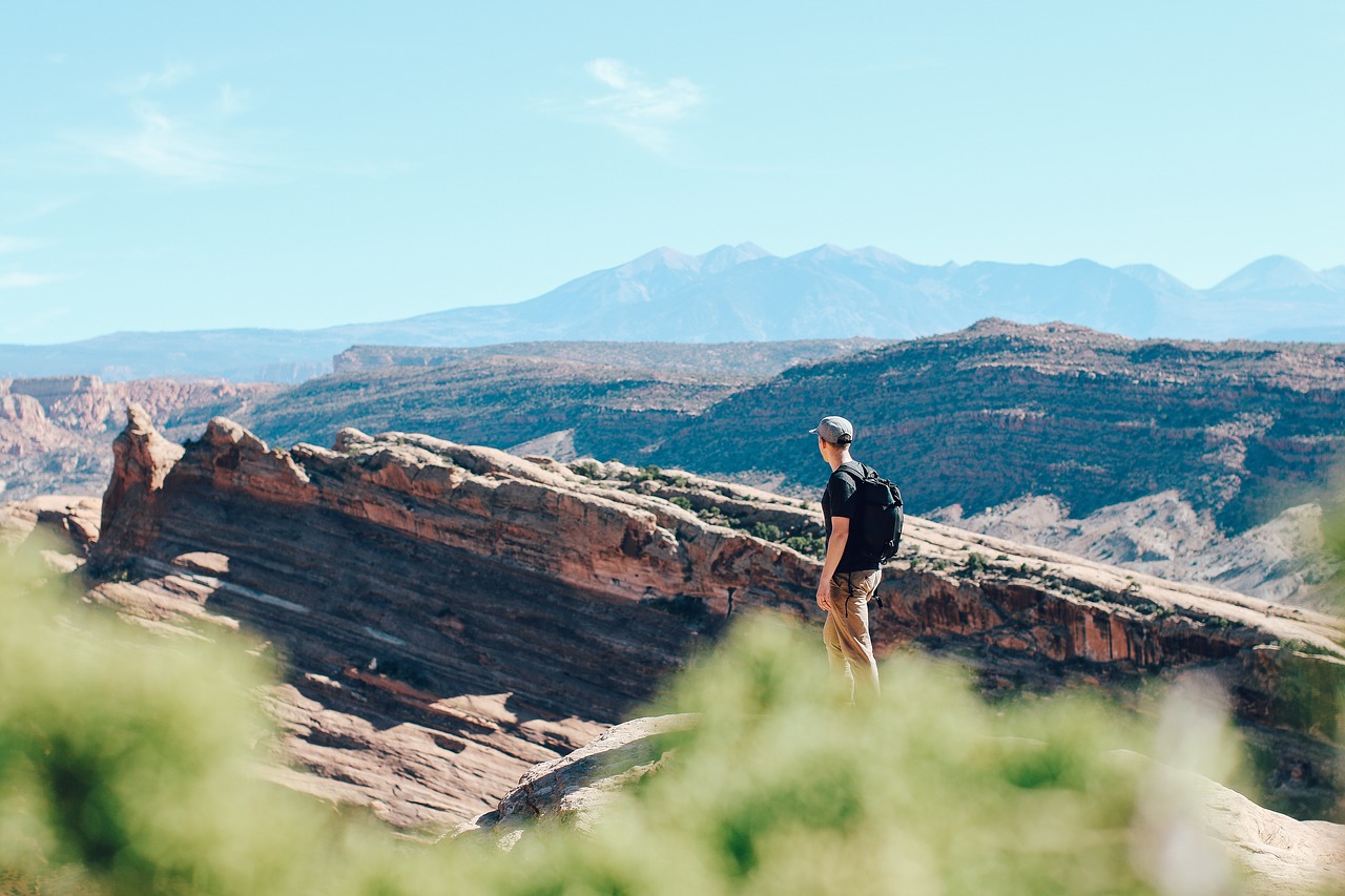 Image - people man alone travel outdoor