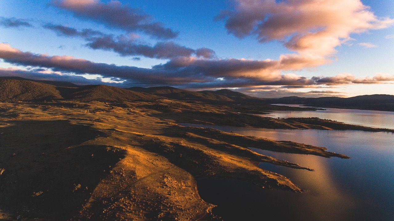 Image - mountain highland landscape lake