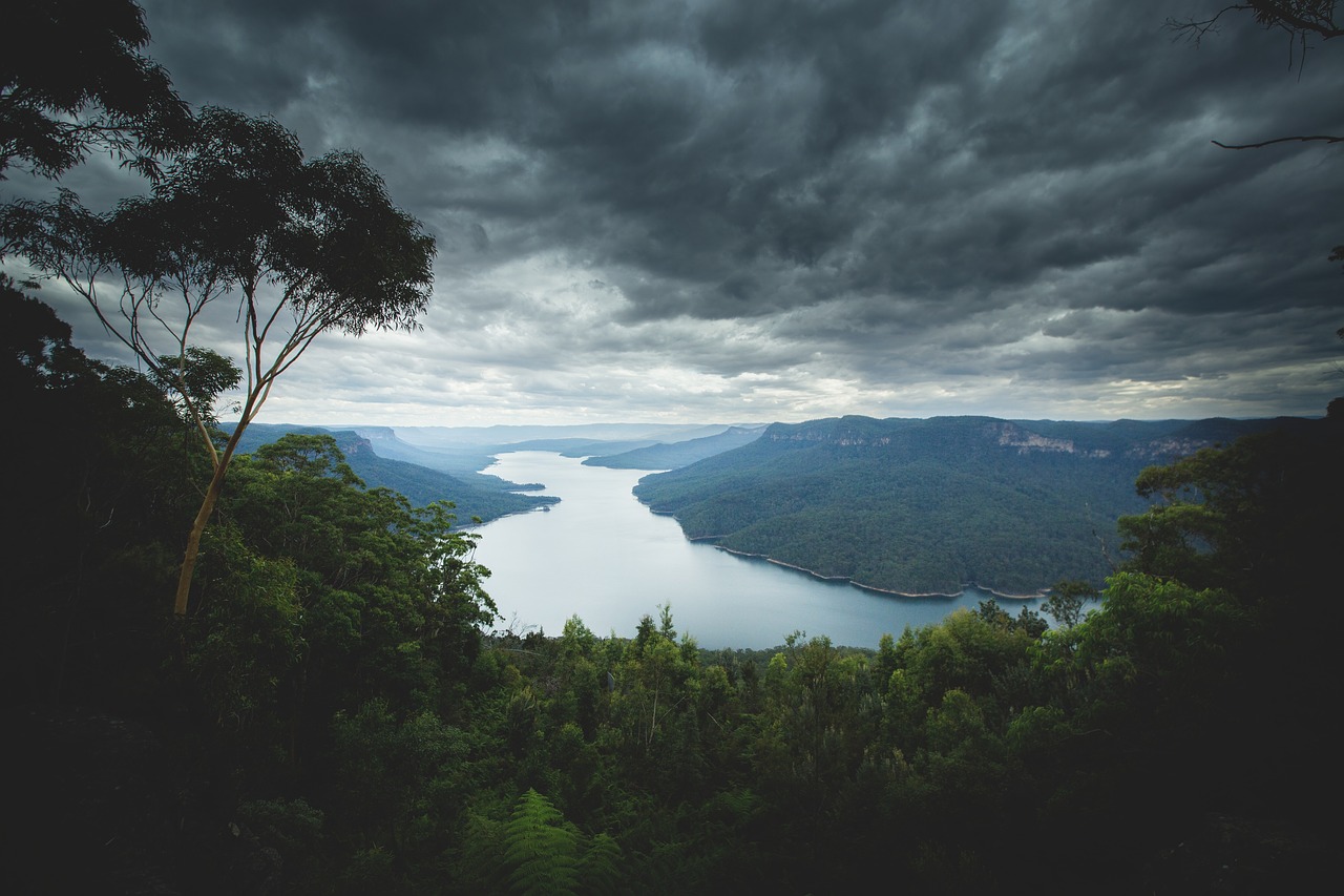 Image - mountain highland valley trees